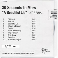 Purchase 30 Seconds To Mars - A Beautiful Lie (Unmastered Advance)