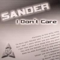 Purchase Sander - I Don't Care (Single)