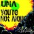 Buy Una - You're Not Alone (CDM) Mp3 Download
