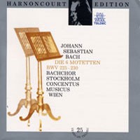 Purchase Johann Sebastian Bach - Die 6 Motetten BWV 225-230 (Harnoncourt)