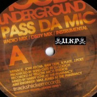 Purchase Hoodz Underground - Pass Da Mic BW History-HOODZ12 Vinyl