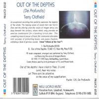 Purchase Terry Oldfield - Out of the Depths (De Profundis)