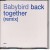 Purchase Babybird- Back Together (Remix) #2 (CDS) MP3