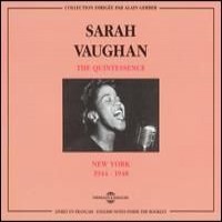 Purchase Sarah Vaughan - The Quintessence New York: 1944-1948 CD1