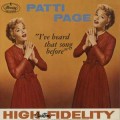 Buy Patti Page - I've Heard That Song Before Mp3 Download
