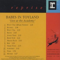 Purchase Babes In Toyland - Live At The Academy