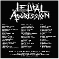 Purchase Lethal Aggression - Life Is Hard... But That's No Excuse At All!