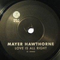 Purchase Mayer Hawthorne - Love Is All Right (VLS)