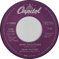 Purchase Gene Watson - Mama Sold Roses / Pick The Wildwood Flower (VLS)