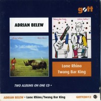 Purchase Adrian Belew - Lone Rhino + Twang Bar King
