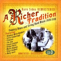 Purchase VA - A Richer Tradition: Country Blues & String Band Music 1923-1937 CD4