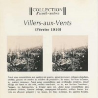 Purchase Collection D'arnell-andrea - Villers-Aux-Vents (Février 1916)