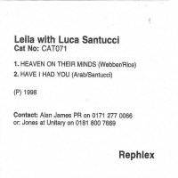 Purchase Leila - Heaven On Their Minds (With Luca Santucci) (EP)