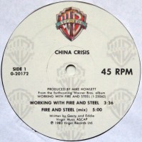 Purchase China Crisis - Working With Fire & Steel (VLS)