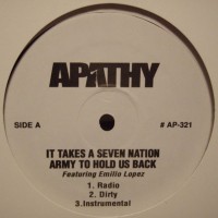 Purchase Apathy - Takes A Seven Nation Army To Hold Us Back (VLS)