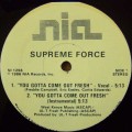 Buy Supreme Force - You Gotta Come Out Fresh (VLS) Mp3 Download
