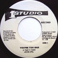 Purchase Jackie Opel - You're Too Bad (VLS)