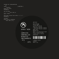 Purchase Aphex Twin - Computer Controlled Acoustic Instruments Pt2 (EP)