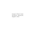 Buy Lloyd & Will Cole - Acoustic Sessions (August 2012) Mp3 Download