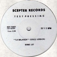 Purchase Bimbo Jet - La Balanga (Disco Version) (VLS)