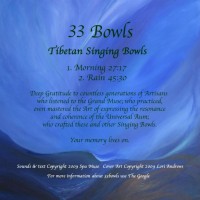 Purchase 33Bowls - Tibetan Singing Bowls