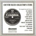 Buy VA - Country Blues Collector's Items Vol. 1 (1924 - 1928) Mp3 Download