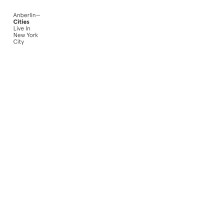 Purchase Anberlin - Cities: Live In New York City
