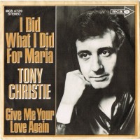 Purchase Tony Christie - I Did What I Did For Maria (VLS)