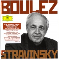 Purchase Pierre Boulez - Boulez Conducts Stravinsky: Ebony Concerto, Three Pieces For Clarinet Solo, Concertino For String Quartet Etc CD5