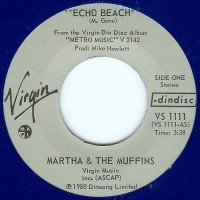 Purchase Martha And The Muffins - Echo Beach / Teddy The Drink (VLS)