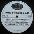 Buy Lord Finesse - Ya Better Recognize / Thorough Fam (VLS) Mp3 Download