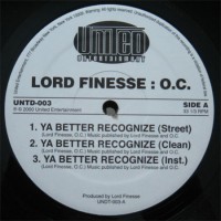 Purchase Lord Finesse - Ya Better Recognize / Thorough Fam (VLS)