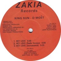 Purchase King Sun - Hey Love, Mythological Rapper