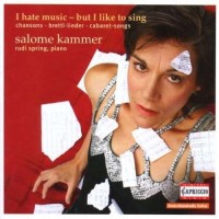 Purchase Salome Kammer - I Hate Music, But I Like To Sing