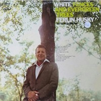 Purchase ferlin husky - White Fences And Evergreen Trees (Vinyl)