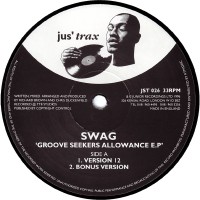 Purchase SWAG - Groove Seekers Allowance (EP)