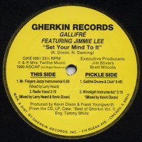 Purchase Gallifré - Set Your Mind To It (Feat. Jimmie Lee) (VLS)