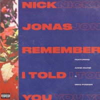 Purchase Nick Jonas - Remember I Told You (CDS)