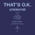 Buy Jonwayne - That's O.K. (CDS) Mp3 Download
