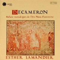 Purchase Esther Lamandier - Decameron (Ballate Monodiques De L'ars Nova Florentine) (Vinyl)