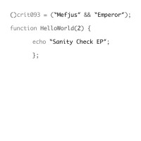 Purchase Mefjus & Emperor - Hello World 2: Sanity Check (EP)