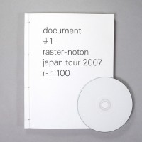 Purchase VA - Document # 1 Raster-Noton Japan Tour 2007