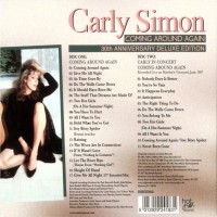 Purchase Carly Simon - Coming Around Again (30Th Anniversary Deluxe Edition) CD2