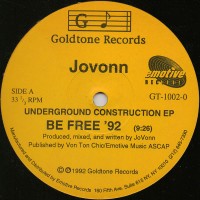 Purchase Jovonn - Underground Construction (EP) (Vinyl)