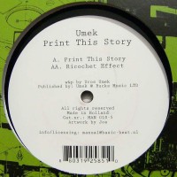 Purchase Umek - Ricochet Effect - Print This Story