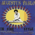 Buy Augustus Pablo - Augustus Pablo In Fine Style Mp3 Download