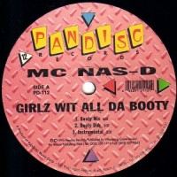 Purchase MC Nas-D - Girlz Wit All Da Booty (Vinyl)