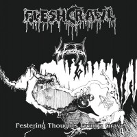 Purchase Fleshcrawl - Festering Thoughts From A Grave (With Suffocation)