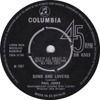 Purchase Paul Jones - Sons And Lovers (VLS)