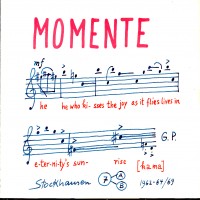 Purchase Karlheinz Stockhausen - Momente CD1